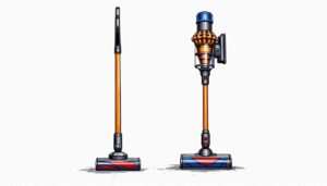 Wat is het verschil tussen een steelstofzuiger en een stofzuiger met zak?